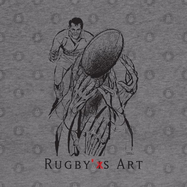 Rugby Line-Out by PPereyra by Pablo Pereyra Art